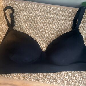 Soma Embliss Luxe Wireless Lace J Hook Bra 36D EXCELLENT CONDITION black